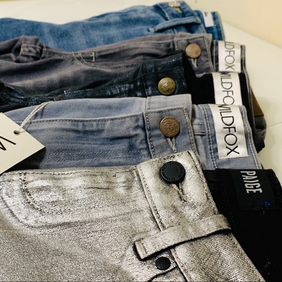 SALE Jeans Denim Shorts Pants Bottoms Leggings NWT - Picture 5 of 5